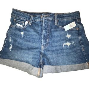 NWT high waisted old navy jean shorts